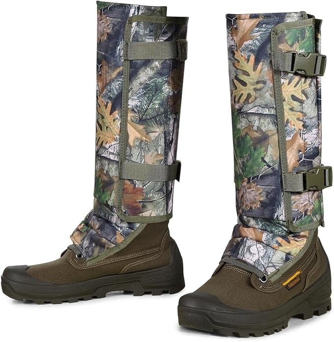 Unisex Adjustable Outdoor Snake-Resistant Leg Gaiters