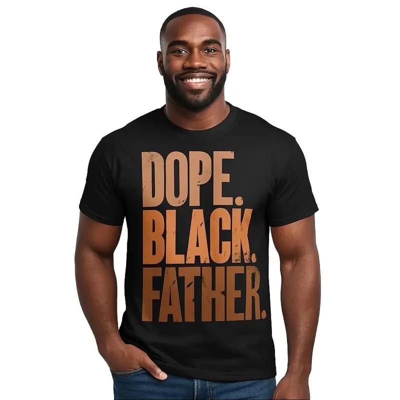 Men's Cotton Graphic T-Shirt | Casual Summer Top, Father's Day Gift for Dad