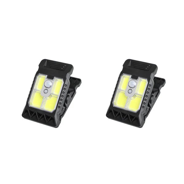 Outdoor Solar Clip Light with Motion Sensor