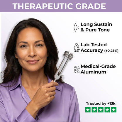 ✨Spiritual Healer-High💖 Precision Tuning Fork Set for Sound Therapy and Meditation