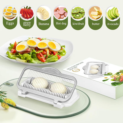 🔥HOT SALE🔥 - Aluminium & Stainless Steel Wires Larger Egg Slicer