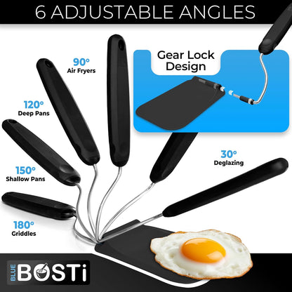 🔥Hot Sale 50% OFF🔥Adjustable Angle Spatula - New PPSU material