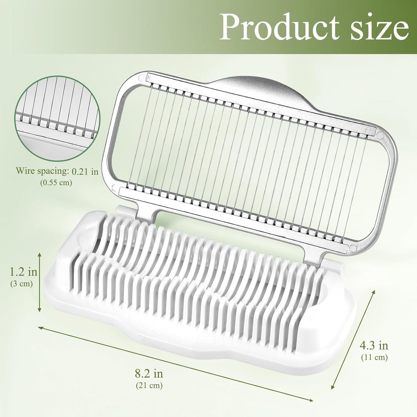 🔥HOT SALE🔥 - Aluminium & Stainless Steel Wires Larger Egg Slicer