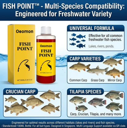 Concentrated Fish Attractant Liquid – Fast-Acting Red Worm Bait Additive for Freshwater Fishing, Enhances Scent & Improves Bite Response (100ml)-JAY