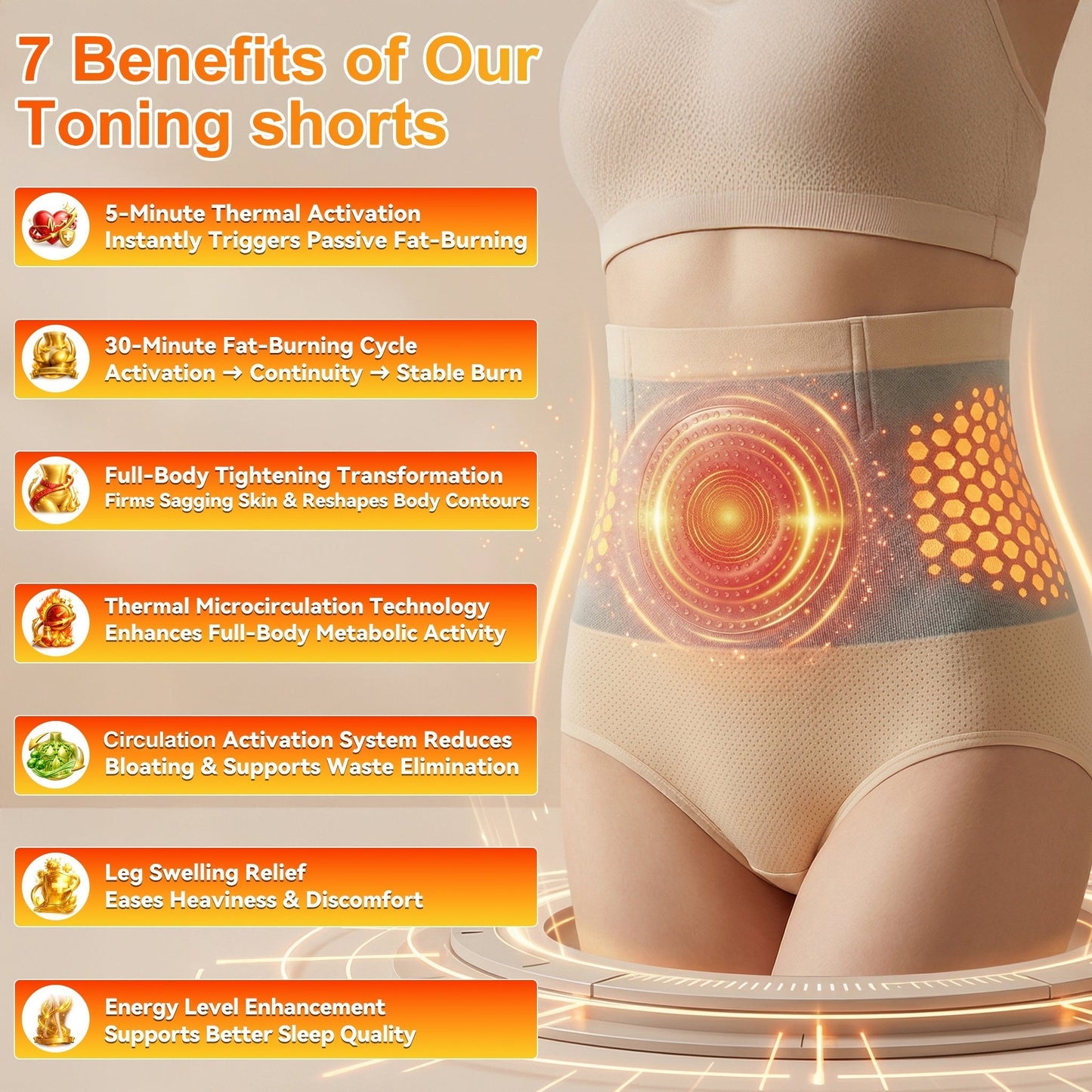 2026 New Release: Moringa & Berberine 4-In-1 Toning & Shaping Shorts