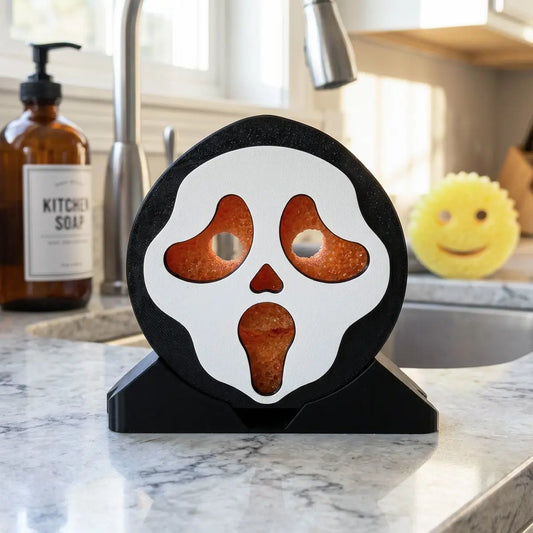 Ghostface Sponge Holder – Fits Scrub Daddy & Scrub Mommy