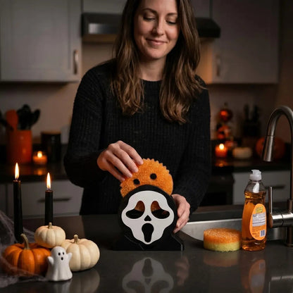 Ghostface Sponge Holder – Fits Scrub Daddy & Scrub Mommy