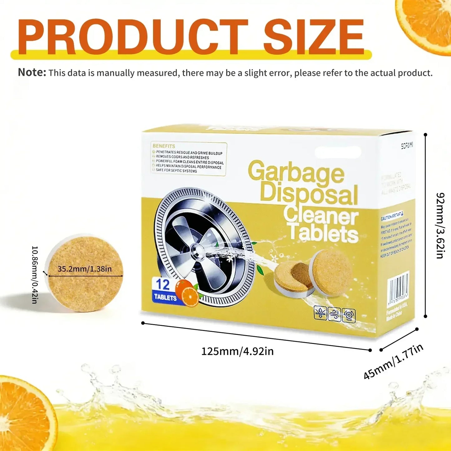🔥LAST DAY 50% OFF🔥Deep Clean Disposal Tablets