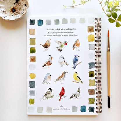 🎁Cozy Slow Watercolor Workbook Art Practice Set